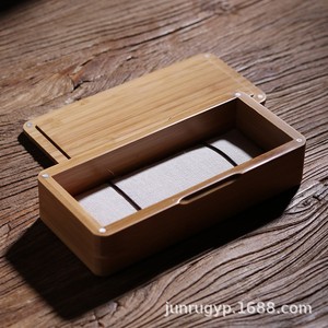 Caja de Joyería de Madera Vintage 20x9x4.8cm, Estuche de Embalaje Ecológico - Product Image 4