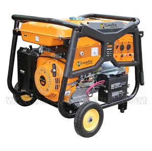 Generator bensin portabel, kekuatan 7.5kw max 8kw 8kva 8000 Watt 8.5kva 9kva 8.5kw 9kw kaipor KDE