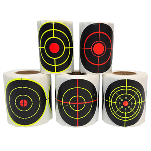 Cibles autocollantes réactives pour tir à l'arc, <span class=keywords><strong>100</strong></span>/200/250 pièces, en rouleau de papier, pour entraînement au tir à l'arc, accessoires - Product Image 6