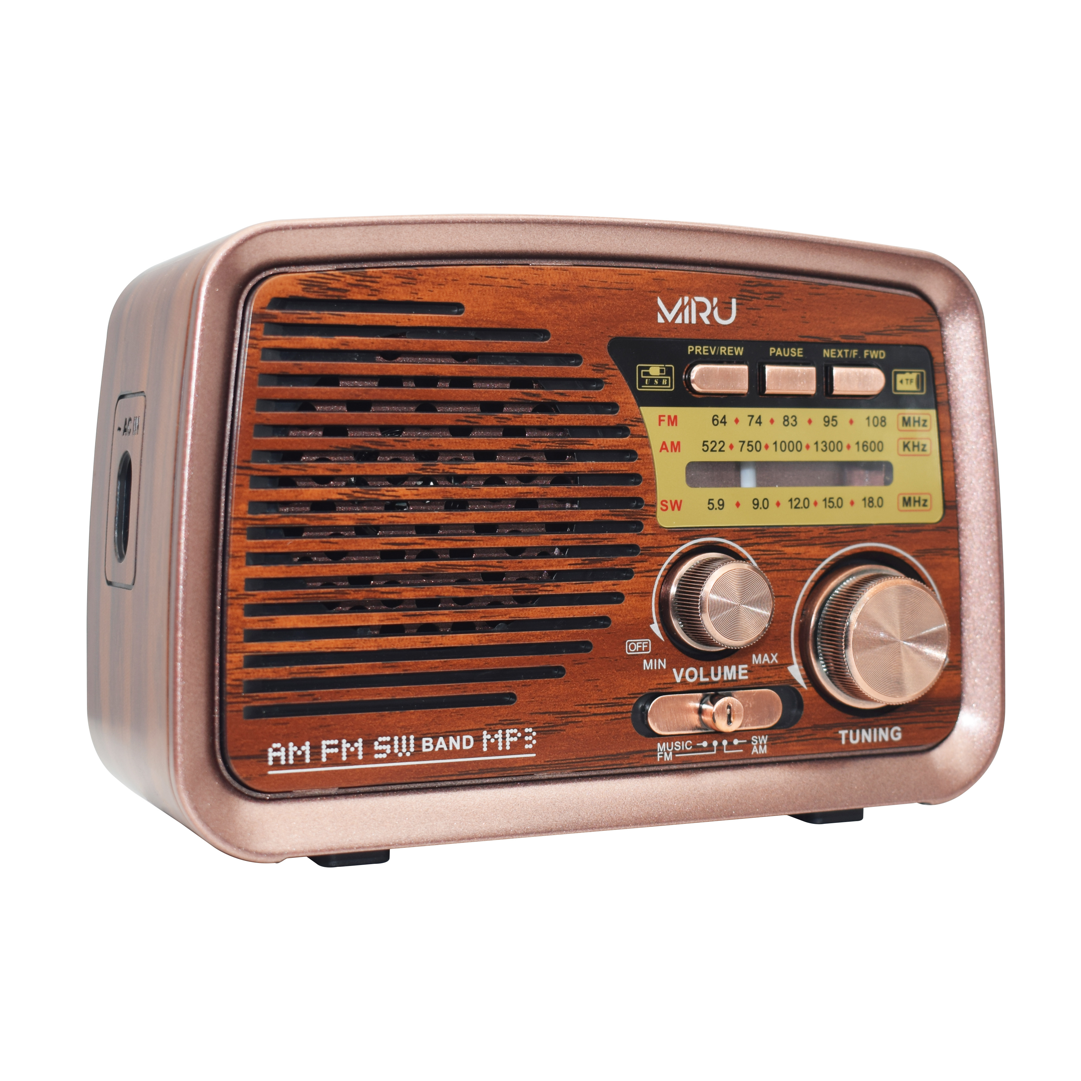 Vintage Radio Retro BT Speaker - Classic Style & Sound