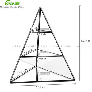 Exhibidor de Joyería de Madera con Corte Láser de 3 Niveles Personalizable, Estuche de Exhibición de Joyería Elegante de Tamaño Personalizado, Estuches de Transporte para Organizador de Joyería - Product Image 5