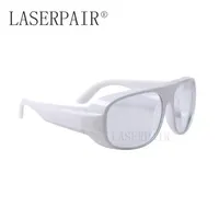 10600nm CO2 Laser Lunettes de sécurité Lunettes Cadre blanc Protection Lunettes Lunettes de protection des yeux