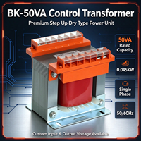 Transformateur abaisseur monophasé premium 50VA avec bobines en résine de cuivre pour conversion de puissance 36V 220V
