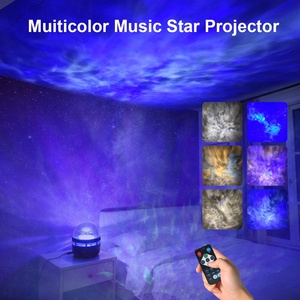 Party Disco 5V USB <strong>Plug</strong> <strong>in</strong> Reflective Water Ripple Night <strong>Light</strong> Remote Control LED Night <strong>Light</strong> for Room Decor - Product Image 4