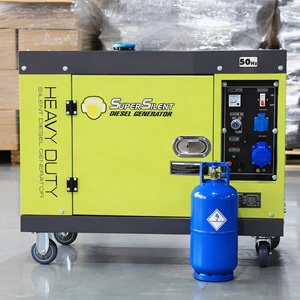 เครื่องกำเนิดไฟฟ้า LPG LNG ดีเซล ประหยัดน้ำมัน 10Kva 12Kva 15Kva 16Kva แบบเงียบ ราคาประหยัด สำหรับใช้ในบ้าน - Product Image 1