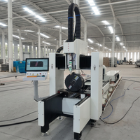 Machine de découpe laser à 2 mandrins avec alimentation et chargement automatiques, rails de guidage Cypcut HIWIN, CNC 4 axes haute vitesse pour acier inoxydable