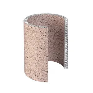 Marmer Gebogen Aluminium Honingraat/Composiet Paneel