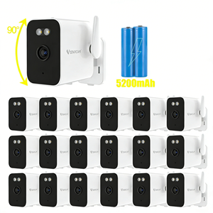 กล้องกลางแจ้งไร้สาย vstarcam 5200mAh 2MP <span class=keywords><strong>CS5</strong></span> IP66ตรวจจับ <span class=keywords><strong>Ai</strong></span> กันน้ำที่เก็บข้อมูลบนคลาวด์ - Product Image 1