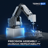 TEPKOBOT MG400 Brazo Robótico de Escritorio de 4 Ejes, Alcance de 440 mm, Automatización de Laboratorio, Manipulación de Líquidos, Robot Colaborativo de Escritorio
