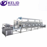 Industrial Nuts Pumpkin Seed Dryer Tunnel Microwave Drying Sterilization Machine