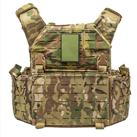 Nouveau design, gilet tactique léger camouflage, porte-plaques pour adulte