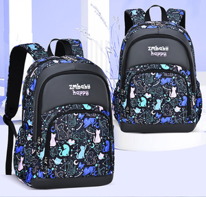 Nouveau étudiant école sac à dos garçon 1-6 année dessin animé <span class=keywords><strong>cartable</strong></span> grande capacité enfants Double sac d'école - Product Image 1
