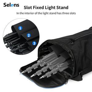 Bolsa de Transporte con Cremallera para Fotografía Selens <span class=keywords><strong>SSL2</strong></span>-SB_100 de 100 cm, Bolsa de Almacenamiento para Soporte de Luz, Accesorio para Sombrilla - Product Image 2
