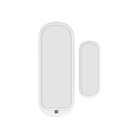 Capteur de contact de porte Tuya ZigBee, détecteur d'alarme magnétique pour fenêtre, pour la sécurité des femmes vivant seules et des appartements partagés