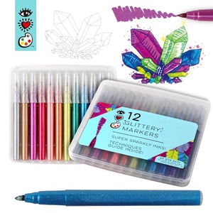 <span class=keywords><strong>Glitter</strong></span> Marcatore <span class=keywords><strong>Penne</strong></span> Contorno Della Penna Della Cancelleria per la Fabbricazione Della Carta, FAI DA TE Arte Artigianato - Product Image 1