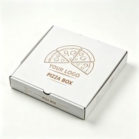 Cajas de Pizza Octagonales Desechables de Alta Calidad para Uso Comercial, Caja para Llevar Pizza y Hamburguesas con Bisagras, Cajas para Entrega de Comida para Restaurantes