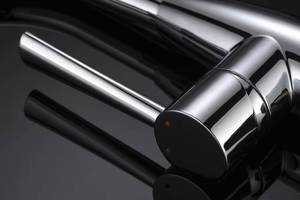 Grifo de cocina monomando de latón, mezclador de agua para fregadero - Product Image 4