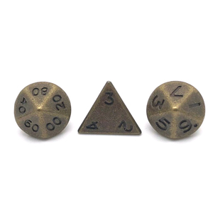 Promotions de commerce électronique, dés en métal DND super bon marché de 6 mm pour le jeu de rôle DND, cadeaux personnels - Product Image 6