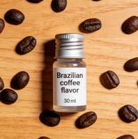 Essence aromatique de café brésilien de qualité alimentaire, riche en arômes de café, emballage personnalisable, arôme pour boissons et en-cas