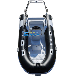 CE Rib 390C pequeño casco rígido PVC fibra <span class=keywords><strong>de</strong></span> vidrio Hypalon costilla inflable Motor barco para pesca al aire libre en <span class=keywords><strong>alquiler</strong></span> - Product Image 6