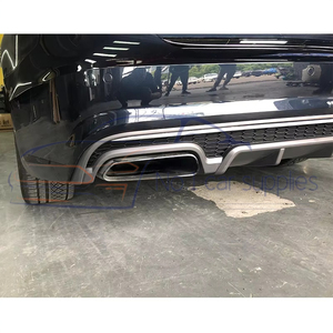 กันชนท้าย S6พร้อมท่อไอเสียสำหรับ <span class=keywords><strong>A6</strong></span> C7 PA refit สีเทา (สำหรับ <span class=keywords><strong>S</strong></span>-<span class=keywords><strong>LINE</strong></span>) <span class=keywords><strong>2016</strong></span> 2017 2018 - Product Image 6