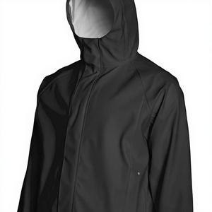Giacca da pesca commerciale Grundens Neptune da uomo |   100% poliestere impermeabile regolabile nero X-Large - Product Image 3