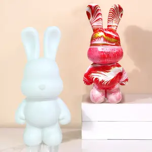 Popular PVC Fluid Rabbit Saving Pot Cute Fluid Rabbit with Different 23cm/33cm/53cm Sizes