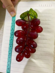 Gran oferta de accesorios de fotografía de plástico duradero, decoración de jardín, fruta Artificial de uva - Product Image 5