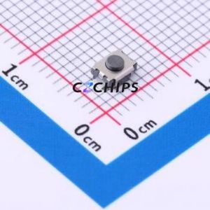 TC-S3403-2.0-160G Tactile Switch SMD Switch Single Pole Single Throw Round Button 1.6N Vertical Mount - Product Image 1