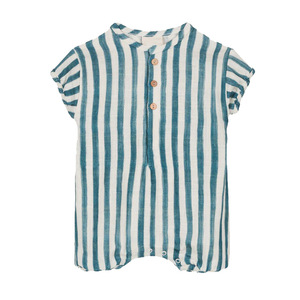 Patpa Kids Wholesale Ice Short Sleeve Baby Rompers <strong>Muslin</strong> Onesies Baby <strong>Clothes</strong> - Product Image 5