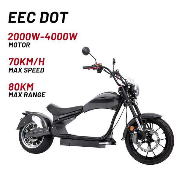 2020 New 3000 Watts Electric Removable Battery Scooter Motorcycle with Eec Coc Citycoco