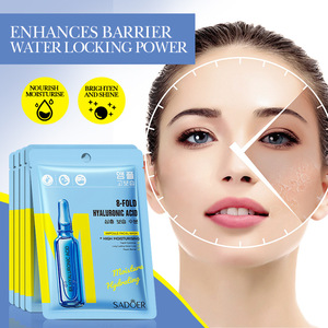 8 lần Axit Hyaluronic trẻ hóa Hydrating làm trắng sửa chữa Làm mịn chăm sóc da mặt nạ - Product Image 2