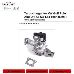 Turbocompresseur RACEORLY IHI RHF3 OE 04E145703T 04E145701B pour VW Golf VII Jetta Polo Audi A1 A3 <span class=keywords><strong>1</strong></span>.4 <span class=keywords><strong>TSI</strong></span> EA211 CZCA CZDA CPTA - Product Image 2