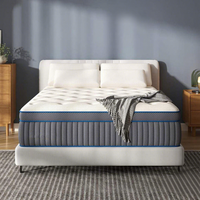 Hochwertige Luxus-Hybrid-Bettmatratze im Europäischen Stil Konvertierbare Gel-Memory-Foam-Matratze