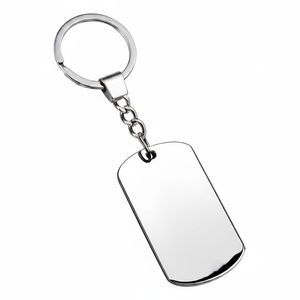 Portachiavi Solare Rettangolare in Lega con Logo Stampato UV e Incisione Laser, Apribottiglie in Metallo - Product Image 2