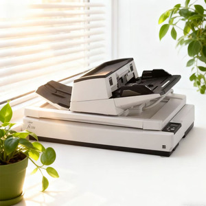 Fi-7700 신형 고속 스캐닝 CIS USB 스마트 오피스 스캐너 다기능 ADF 평판 문서 스캐너 재고 있음 - Product Image 1