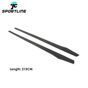 Kit de faldas laterales de carbono para coche, accesorio Universal de 215CM para <span class=keywords><strong>Mercedes</strong></span> Benz W205, W204, W212, W213, W222, W218, W176, A250, CLA250 - Product Image 1