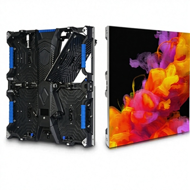 Clear LED Rental Display 5 Year Warranty Remote Content Management High Brightness Stacked Installation for Indoor/Outdoor Use