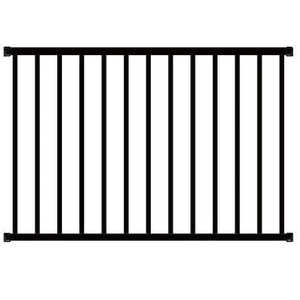 Bán buôn nhà sử dụng sân thấp đẹp màu đen sơn tĩnh điện nặng hàn thép hàng rào Hội Đồng Quản trị Ống vuông thiết kế trang trí - Product Image 1