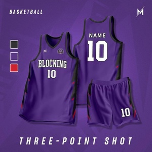 Nouvel ensemble d'uniformes de basketball en jersey style américain à séchage rapide en mesh pour hommes et femmes, idéal pour les matchs d'équipe universitaires, l'entraînement à niveau de village et la ligue. - Product Image 3