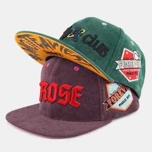 Casquette Snapback à 6 panneaux avec logo brodé personnalisé en gros, casquette plate Hip Hop, Gorras, casquette de baseball, chapeau de sport avec logo personnalisé - Product Image 2
