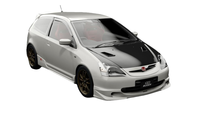 Capot en fibre de carbone style MG pour Honda Civic EP3 2001-2005, léger, pour course, couvre-moteur