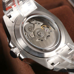 Minutetime <span class=keywords><strong>Seiko</strong></span>, montre à quartz en acier inoxydable, 40 mm, cadran entièrement creux, verre saphir, étanche 10 BAR, sport, plongée, boîtier transparent - Product Image 5