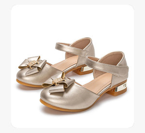 Stivaletti in Pelle con Fiocco per Bambina, Nuova Collezione Autunno Inverno 2025, Stile Western alla Moda, Modello Principessa a Strato Singolo con Fibbia - Product Image 5