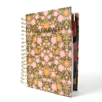 2026 impression personnalisée objectif cahier d'exercices planificateur enseignant quotidien hebdomadaire mensuel Sublimation Journal couverture rigide bien-être Journal