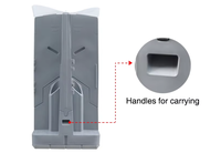 Unité d'urinoir portable en plastique, toilettes portables, sanitaires temporaires, produits de déménagement en plastique, toilettes publiques extérieures en HDPE pour hommes