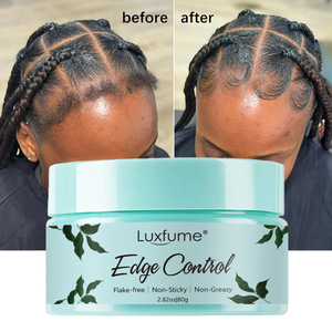 Gel Coiffant pour Bordures Tenue Forte 24H Non Collant Marque Personnalisée Pomme Tenue Extrême pour Cheveux Épais - Product Image 1