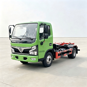 รถบรรทุกเก็บขยะแบบ Roll-on Roll-off ยี่ห้อ Dongfeng Furika 4×2 ขนาด 8 ลูกบาศก์เมตร ประสิทธิภาพสูง พร้อมแขนเกี่ยวแบบ Hook Arm สำหรับเก็บขยะในเขตเทศบาล - Product Image 1