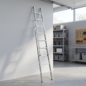 Échelle pliante en A extensible en fibre de verre Kanat KAS-235 à 22 marches, épaisseur 1,2 mm, capacité 150 kg, design moderne, portable, antirouille - Product Image 2