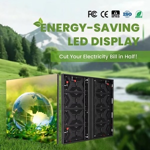 จอแสดงผลวิดีโอ LED 3 มิติกลางแจ้ง ความถี่รีเฟรชสูง 3840Hz ประหยัดพลังงาน P4.8 P6 สำหรับห้างสรรพสินค้า จอแสดงผลโฆษณาดิจิทัล P4.8/P - Product Image 1
